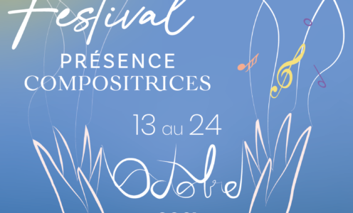 Affiche fictive – Festival Présence Compositrices